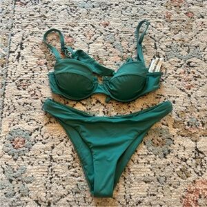 Dippin' Daisy's Teal Bikini Set